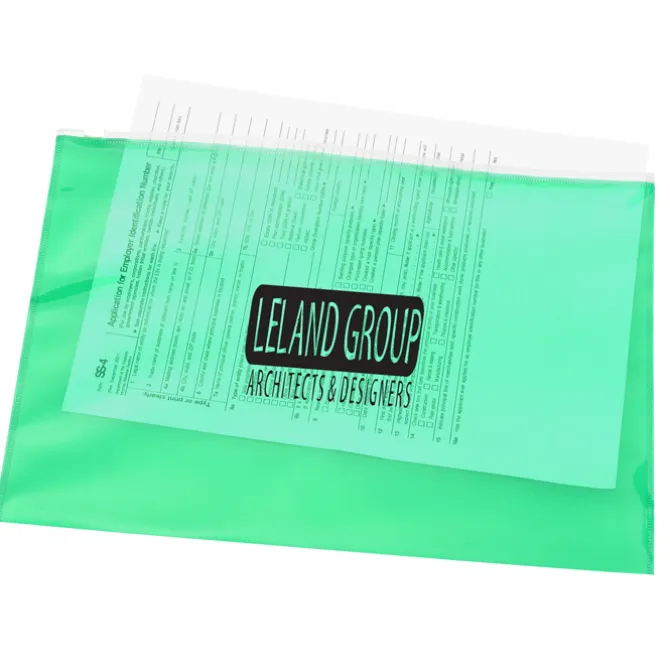 Zip Document Envelope - 9 inches x 12 inches