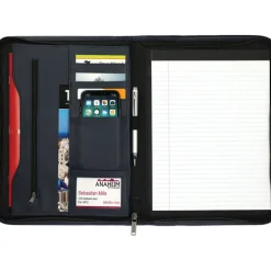 Zippered Vinyl Portfolio