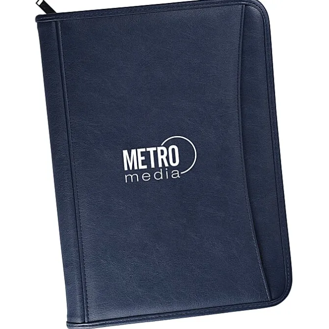 Zippered Vinyl Portfolio
