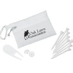 Zipper Pack Golf Tee Kit